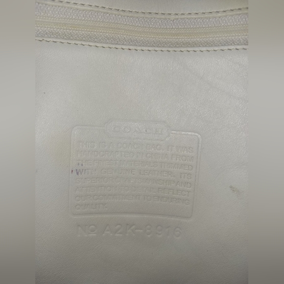 Coach canvas drawstring bag - Picture 5 of 5